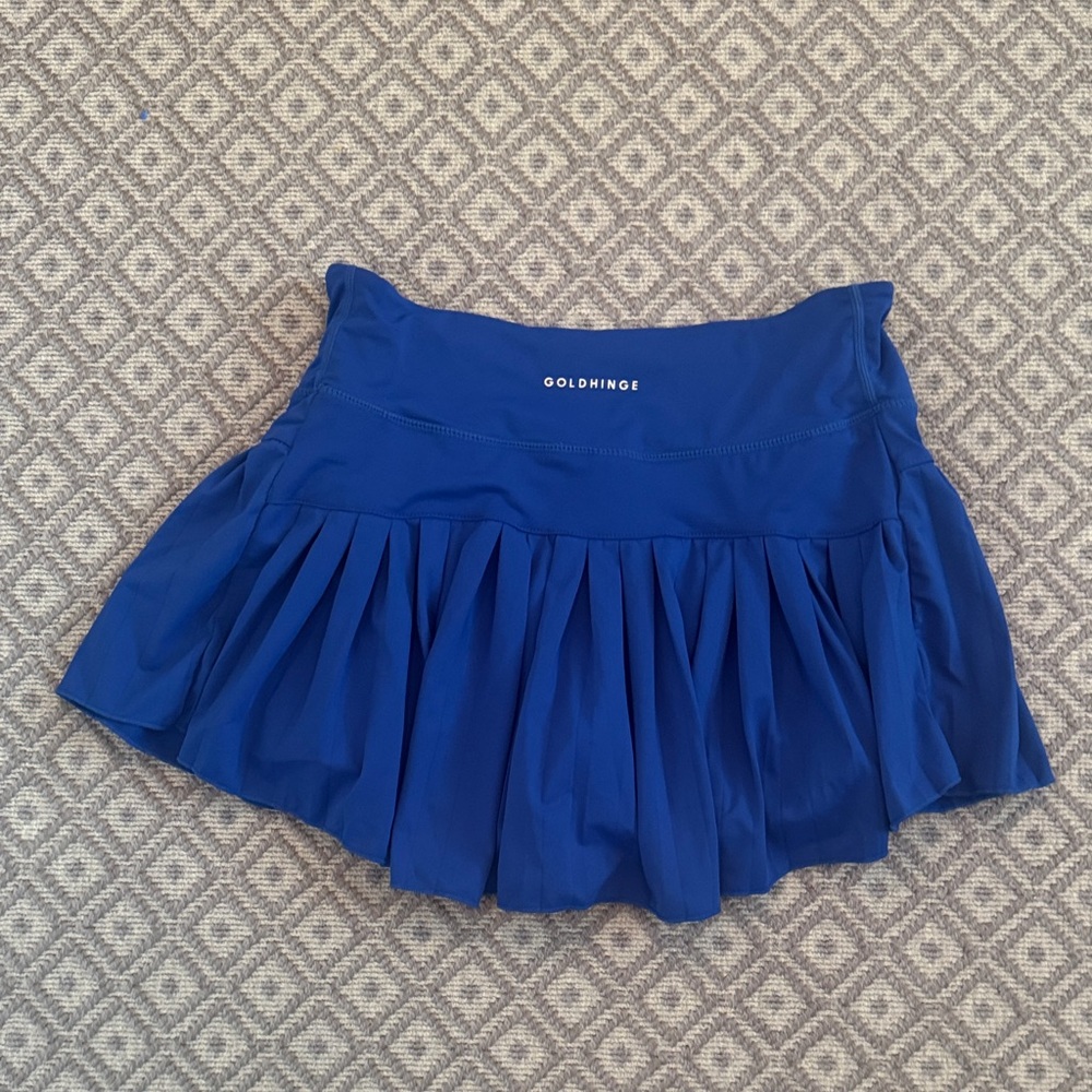 Women's Goldhinge Blue Skirt